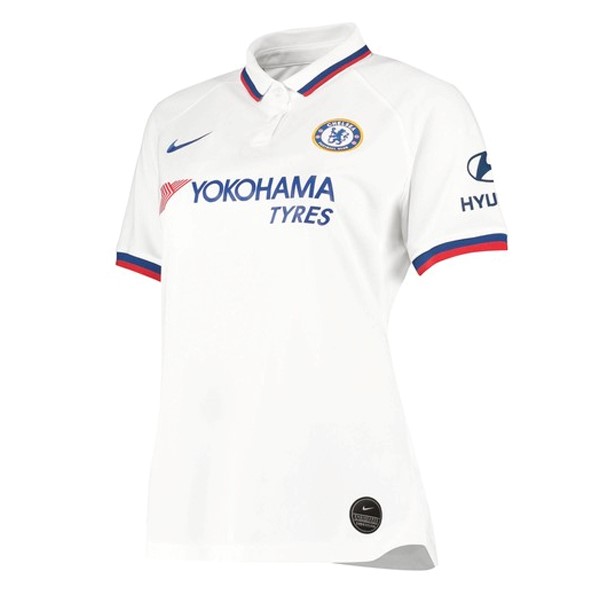 Camiseta Chelsea 2ª Mujer 2019/20 Blanco